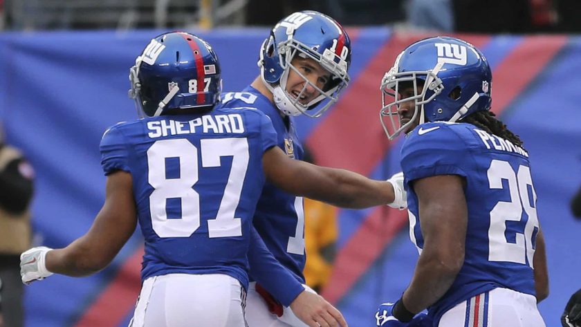 New York Giants QB Eli Manning, WR Sterling Shepard speak at OTAs