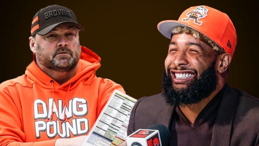 Browns HC Freddie Kitchens is already chirping about Odell Beckham Jr.