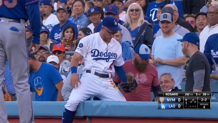 Dodgers’ Matt Beaty dives directly into food against the New York Mets (Video)