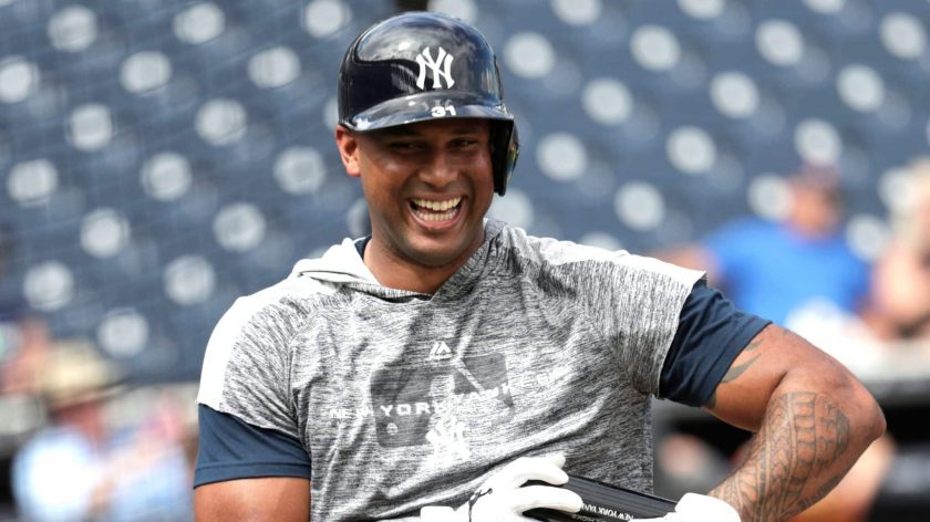 New York Yankees OF Aaron Hicks is tearing up extended spring training