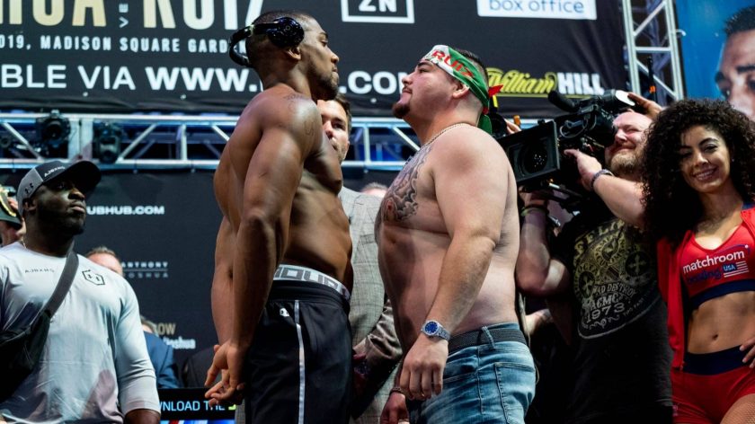 Anthony Joshua and Andy Ruiz Jr. ready to rumble at MSG