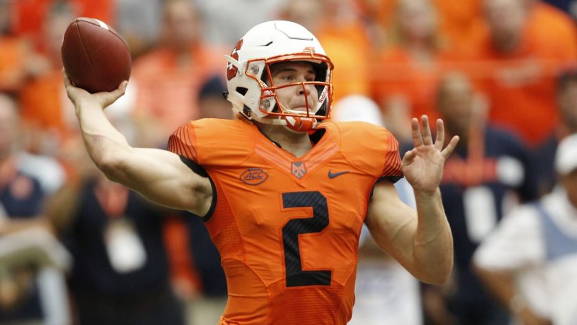 Syracuse QB Eric Dungey signs with New York Giants as an undrafted free agent
