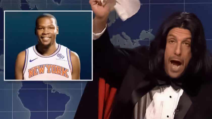 New York Knicks: SNL’s Opera Man makes plea for Kevin Durant (Video)