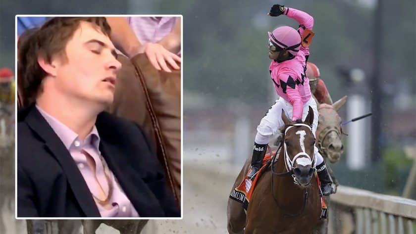Kentucky Derby: Maximum Security bettor reacts in pure misery after DQ (Video)