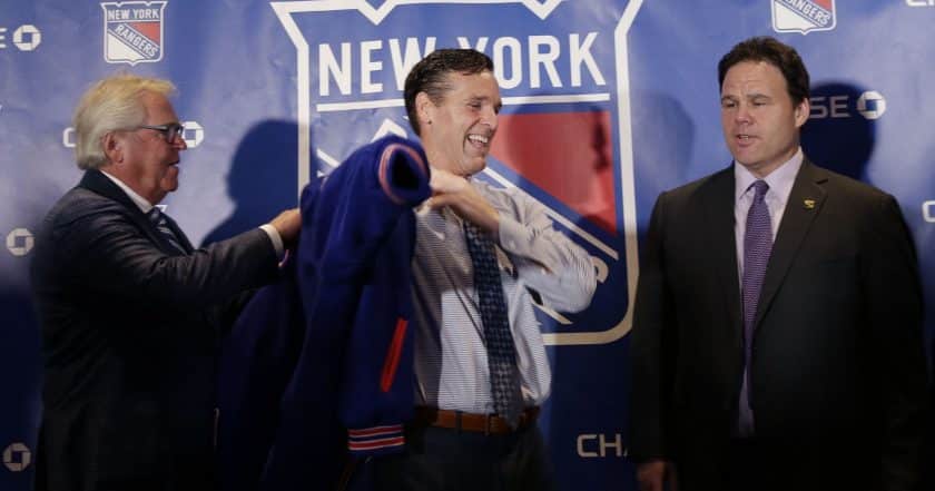 New York Rangers GM Jeff Gorton: ‘We are going to take that pick (No. 2)’