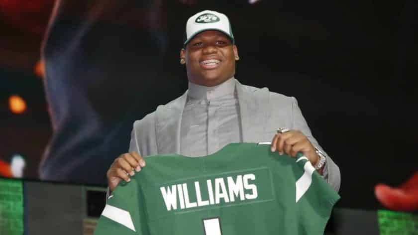 New York Jets sign 1st-round pick Quinnen Williams