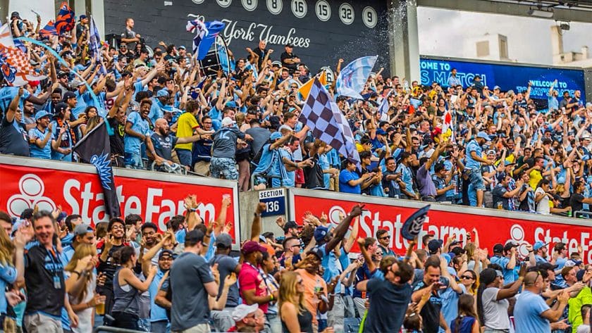 A devoted New York City FC fan’s fight against fellow unwanted supporters