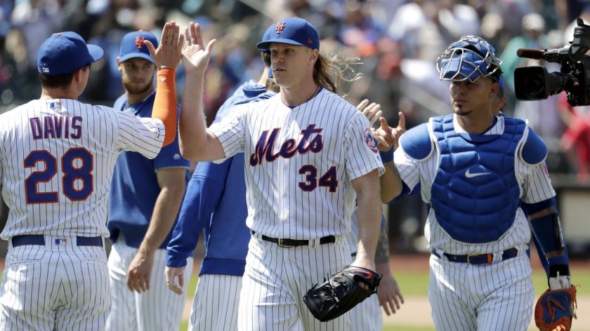 New York Mets SP Noah Syndergaard homers, pitches CG shutout (Highlights)