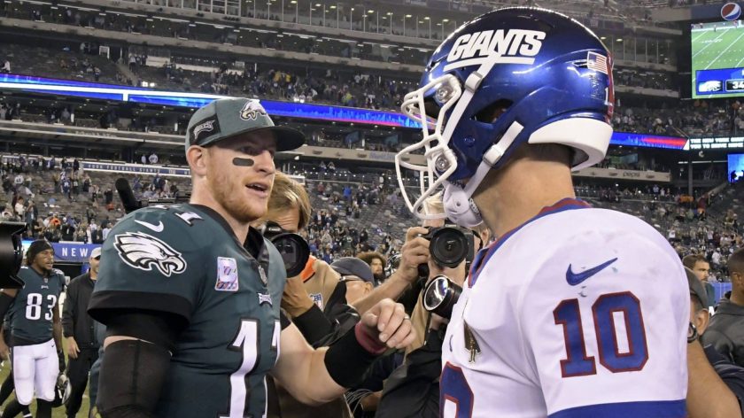 New York Giants rival Carson Wentz agrees to 4-year extension with Eagles