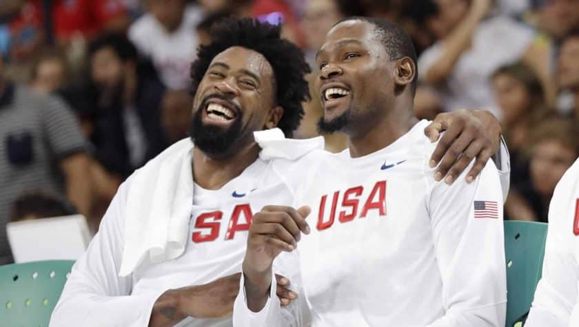 DeAndre Jordan, Kevin Durant