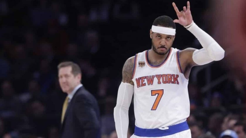 Carmelo Anthony wants to retire as a New York Knick (Report)