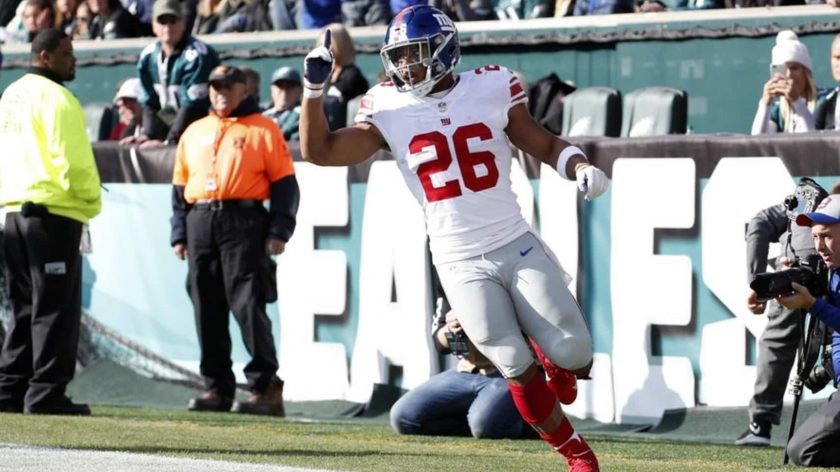 New York Giants RB Saquon Barkley reveals hidden talent (Video)