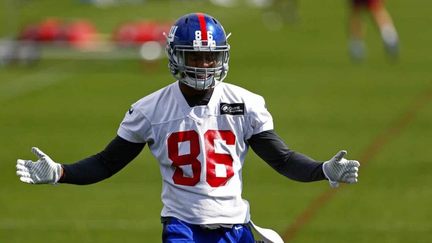 New York Giants rookie Darius Slayton taking first team reps in OTAs