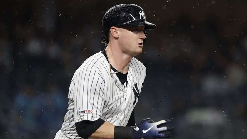 New York Yankees OF Clint Frazier did talk to media after Sunday’s loss