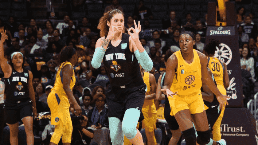 The Amanda Show: Zahui B.’s career-night guides New York Liberty win (Highlights)