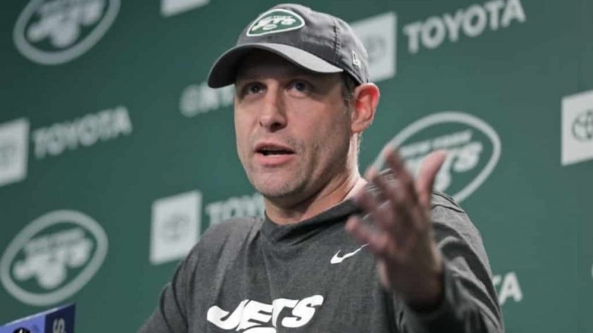 New York Jets HC Adam Gase speaks on what got Eli Manning two Super Bowl rings