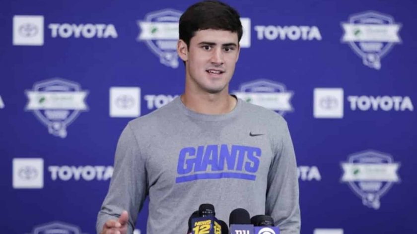 New York Giants QB Daniel Jones had to sing T-Pain’s ‘Buy U A Drank’ (Video)