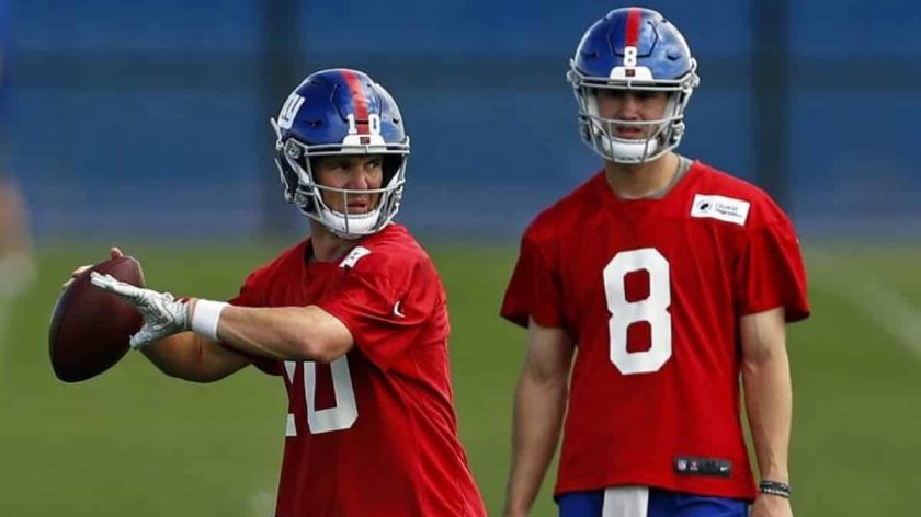 New York Giants QB Daniel Jones calls Eli Manning ‘extremely helpful’ (Video)