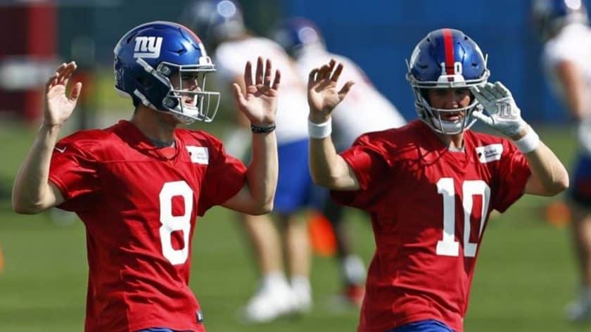 Eli Manning, Daniel Jones