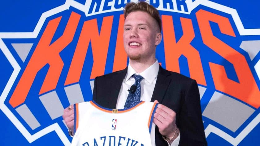 New York Knicks: Ignas Brazdeikis’ high school coach says he has ‘all the intangibles’