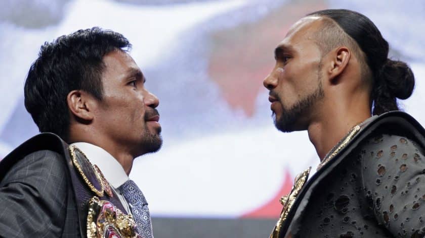 Manny Pacquiao looking to defeat Keith Thurman and Father Time