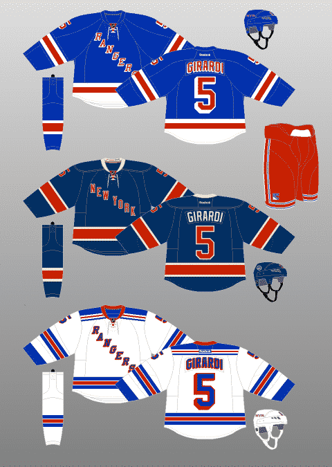 The evolution of the New York Rangers magnificent uniform