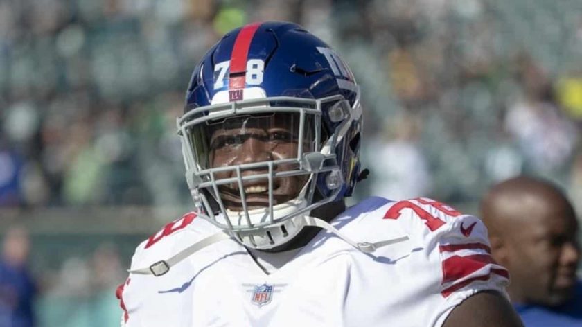 Ex-New York Giants OL Jamon Brown donates $5K to Jared Lorenzen’s family