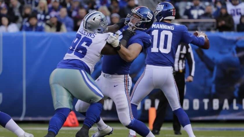 New York Giants LT Nate Solder, QB Eli Manning discuss the offense