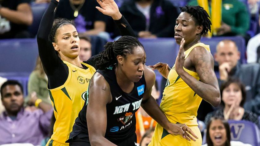 New York Liberty lose third straight by the hands of the Seattle Storm (Highlights)