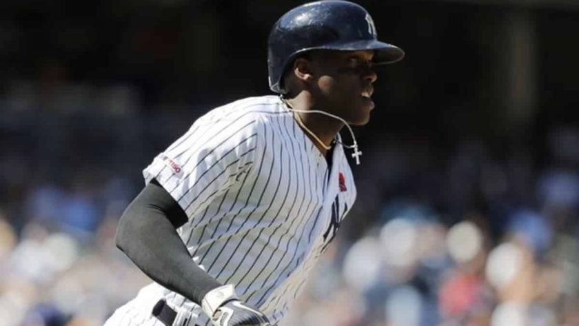 New York Yankees OF Cameron Maybin nearing return
