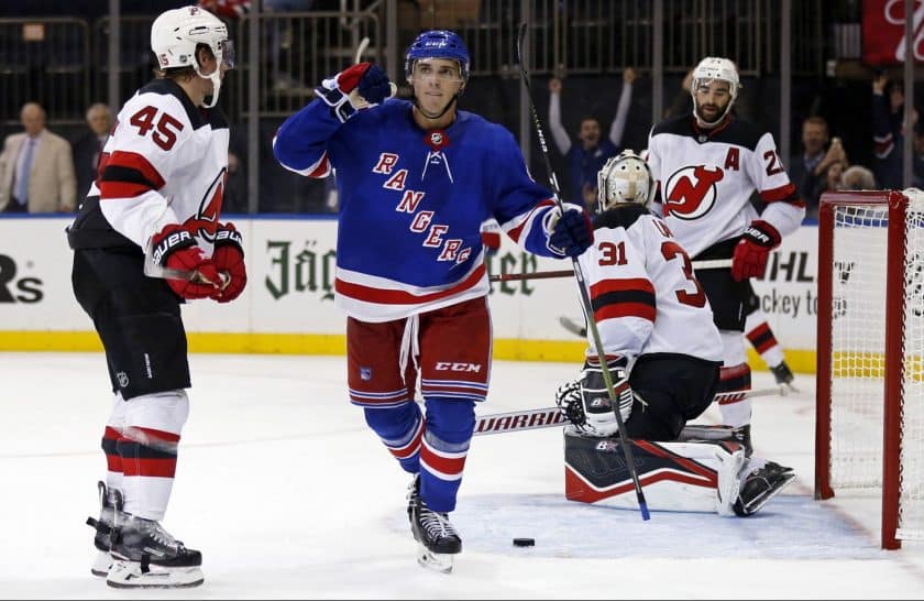 New York Rangers agree to terms with F Vinni Lettieri