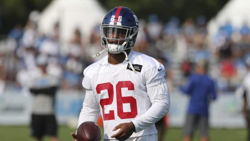 New York Giants RB Rod Smith calls Saquon Barkley the ‘engine of the team’ (Video)