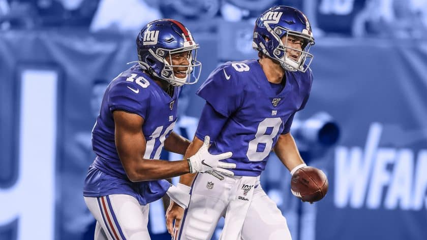 New York Giants QB Daniel Jones dominates first drive, throws sparkling TD (Video)