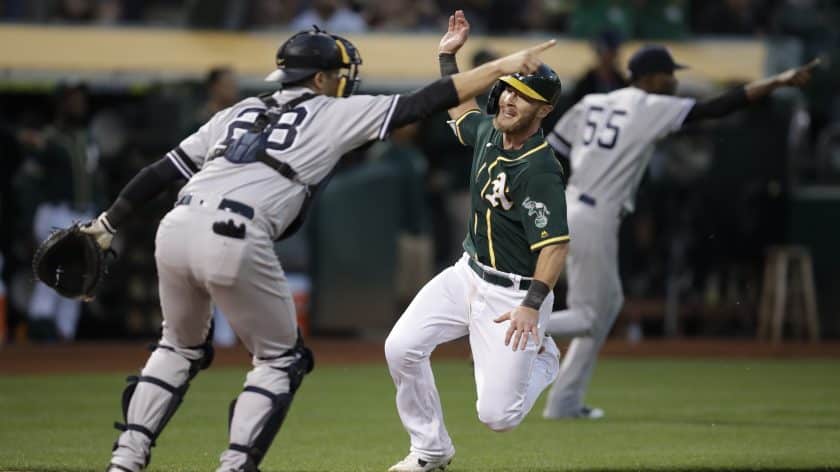 New York Yankees west coast trip log: A loss to the Oakland Athletics (Highlights)