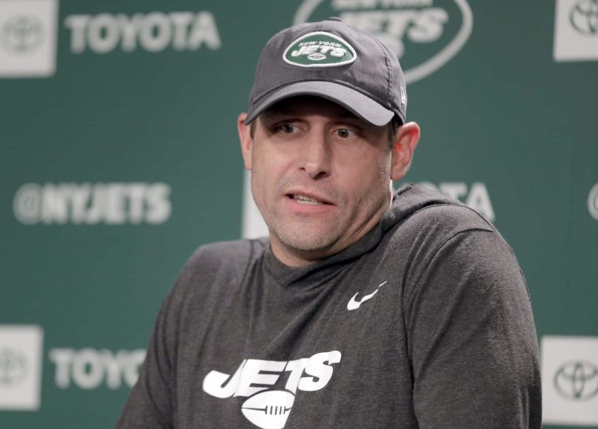 New york Jets head coach Adam Gase