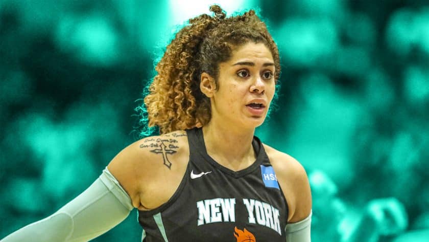 New York Liberty C Amanda Zahui B. reveals playoff-push key for team (Video)