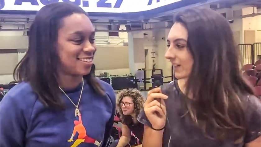 New York Liberty: Asia Durr predicts her NBA 2K rating (Video)