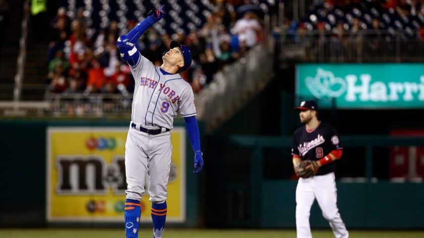New York Mets OF Brandon Nimmo appears in rehab game