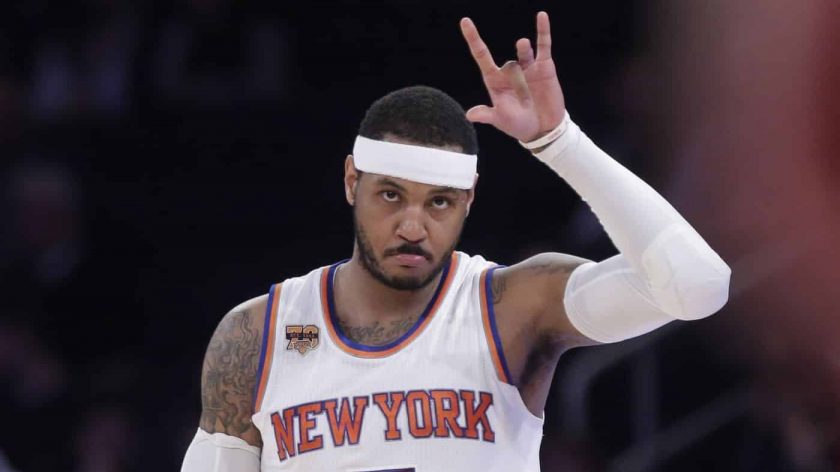 Former New York Knicks PF Kenyon Martin says Carmelo Anthony ‘deserves a spot’