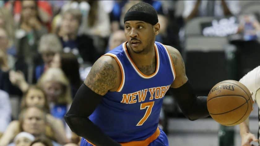 New York Knicks legend Carmelo Anthony named to 2nd-team all-decade