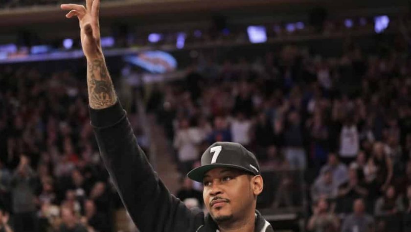 Carmelo Anthony informally working out with Brooklyn Nets players (Report)