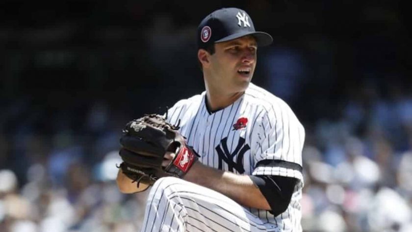 New York Yankees reliever David Hale placed on the 10-day IL due to back strain