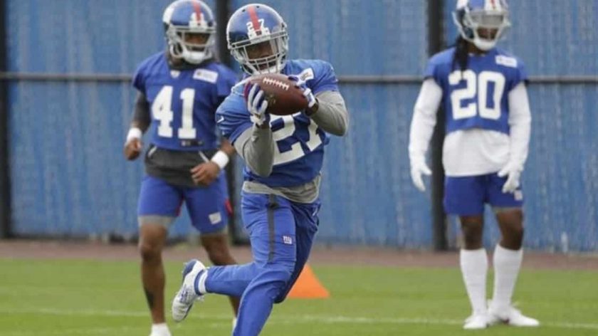 New York Giants CB DeAndre Baker still not practicing Monday