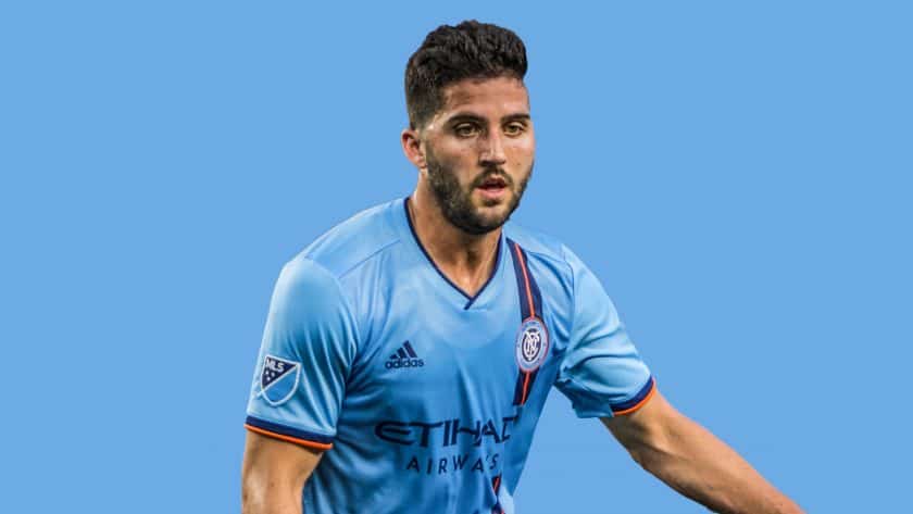 Eric Miller is far from home, but definitely needed with New York City FC