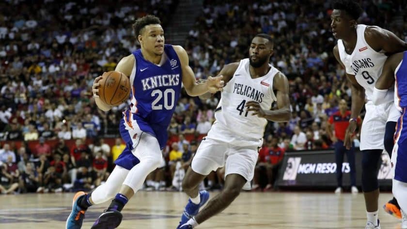 New York Knicks F Kevin Knox talks Zion Williamson Summer League encounter