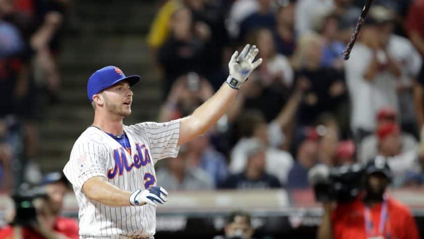 New York Mets 1B Pete Alonso appreciates the love from fans after milestone HR (Video)