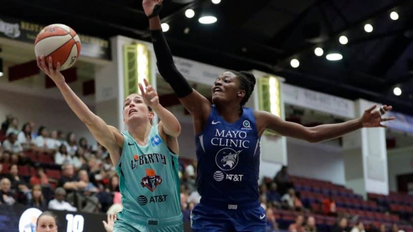 Another Rebecca Allen career-night not enough for New York Liberty (Highlights)