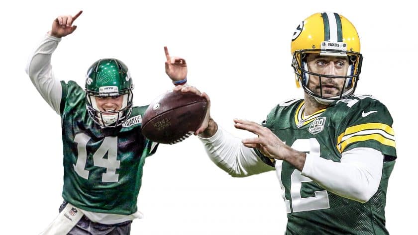 New York Jets RB Ty Montgomery explains how Sam Darnold is similar to Aaron Rodgers