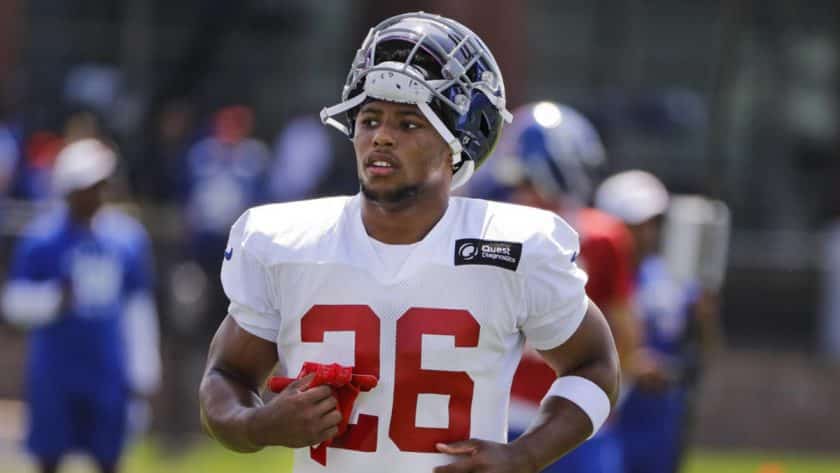 Tom Brady hypes up New York Giants RB Saquon Barkley for this season