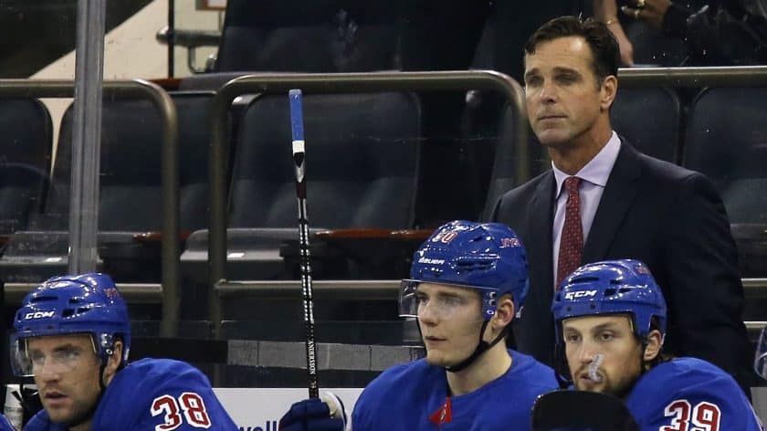 New York Rangers HC David Quinn is optimistic as 2nd season begins